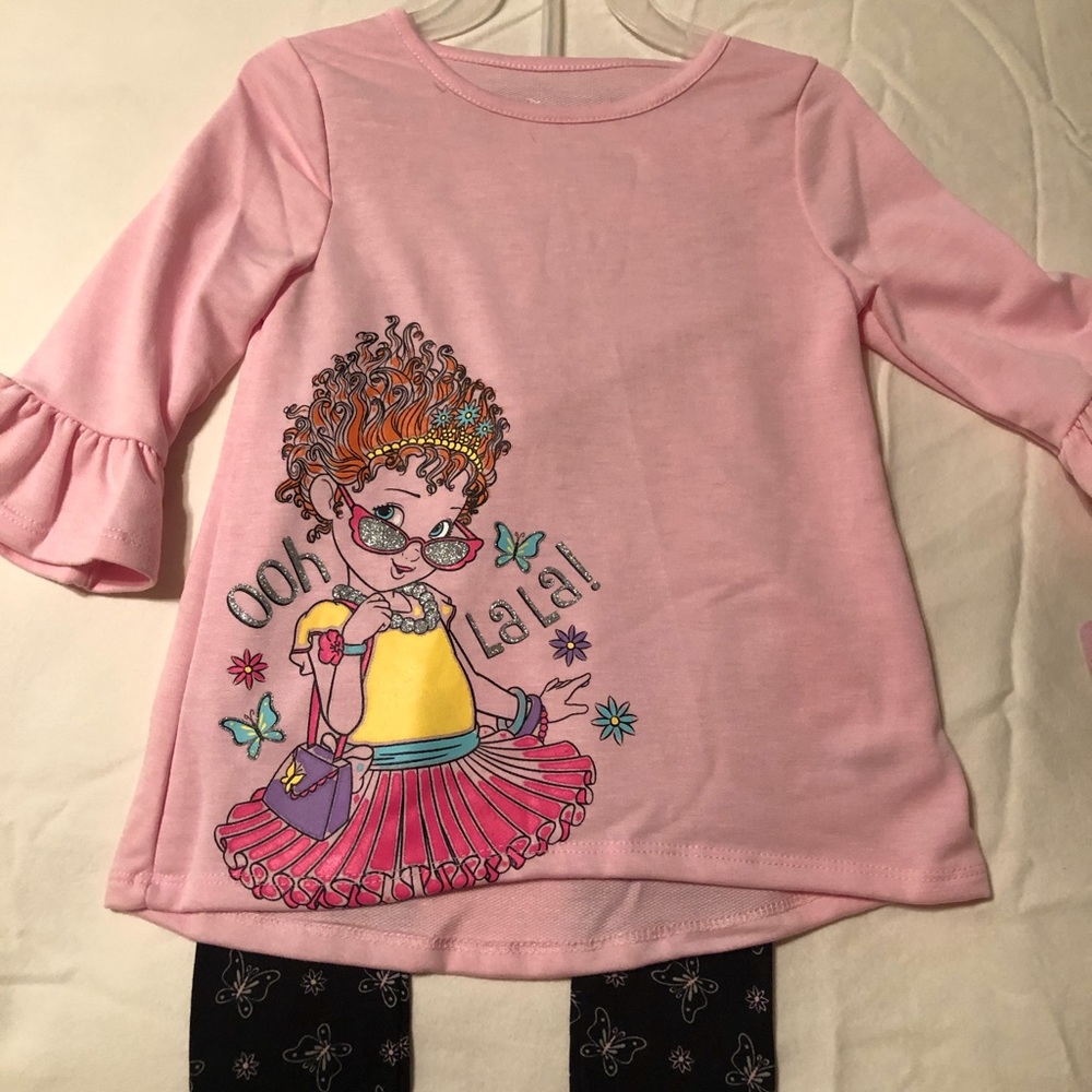 Disney Junior “Fancy Nancy” shirt w/leggings.